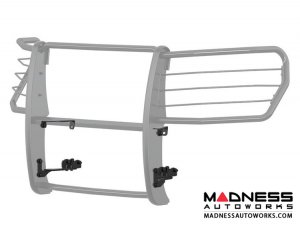 Chevrolet Silverado 1500 Grille Guard - Semi-gloss Black Powder-Coated Steel Chevrolet Silverado 1500 Grille Guard - Semi-gloss Black Powder-Coated Steel